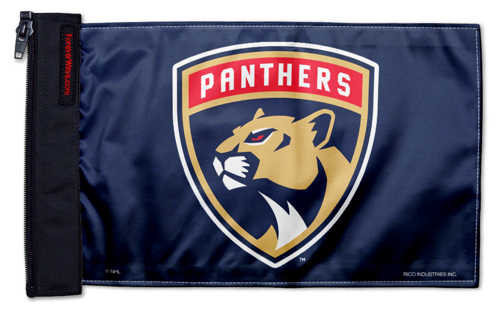 Florida Panthers 11"x17" Forever Wave Flag for Jeep Wrangler JKU 4-Door 2007-2018