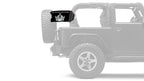 Los Angeles Kings 11"x17" Forever Wave Flag for Jeep Wrangler JLU 4-Door 2018-Present
