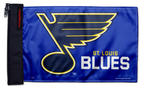 St. Louis Blues 11"x17" Forever Wave Flag for Jeep Wrangler JK 2-Door 2007-2018