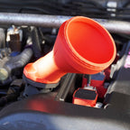 Custom Pour Oil Funnel Screw On Magnetic for All Nissan Lexus Engines Leak Free - Bull Boost Performance