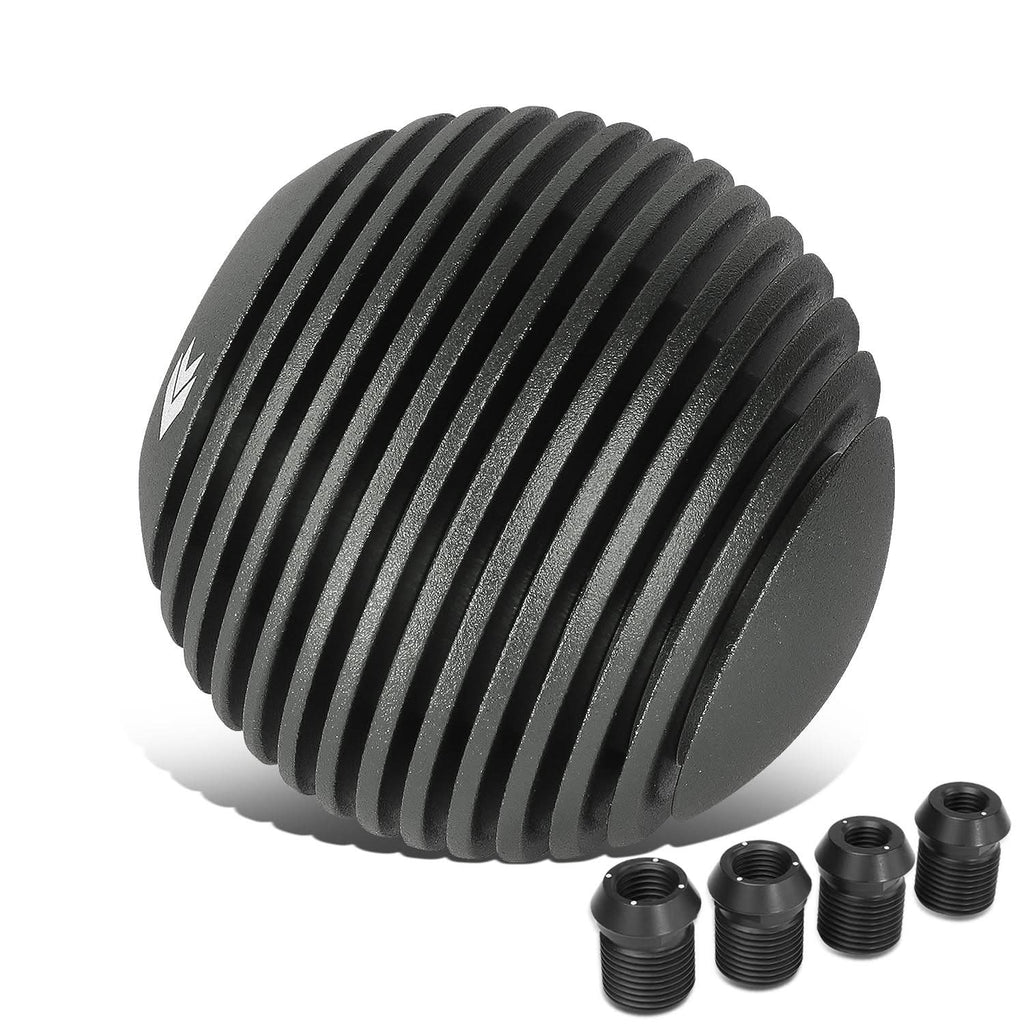 Heatsink Style Ball Shift Knob - 50MM - Gunmetal
