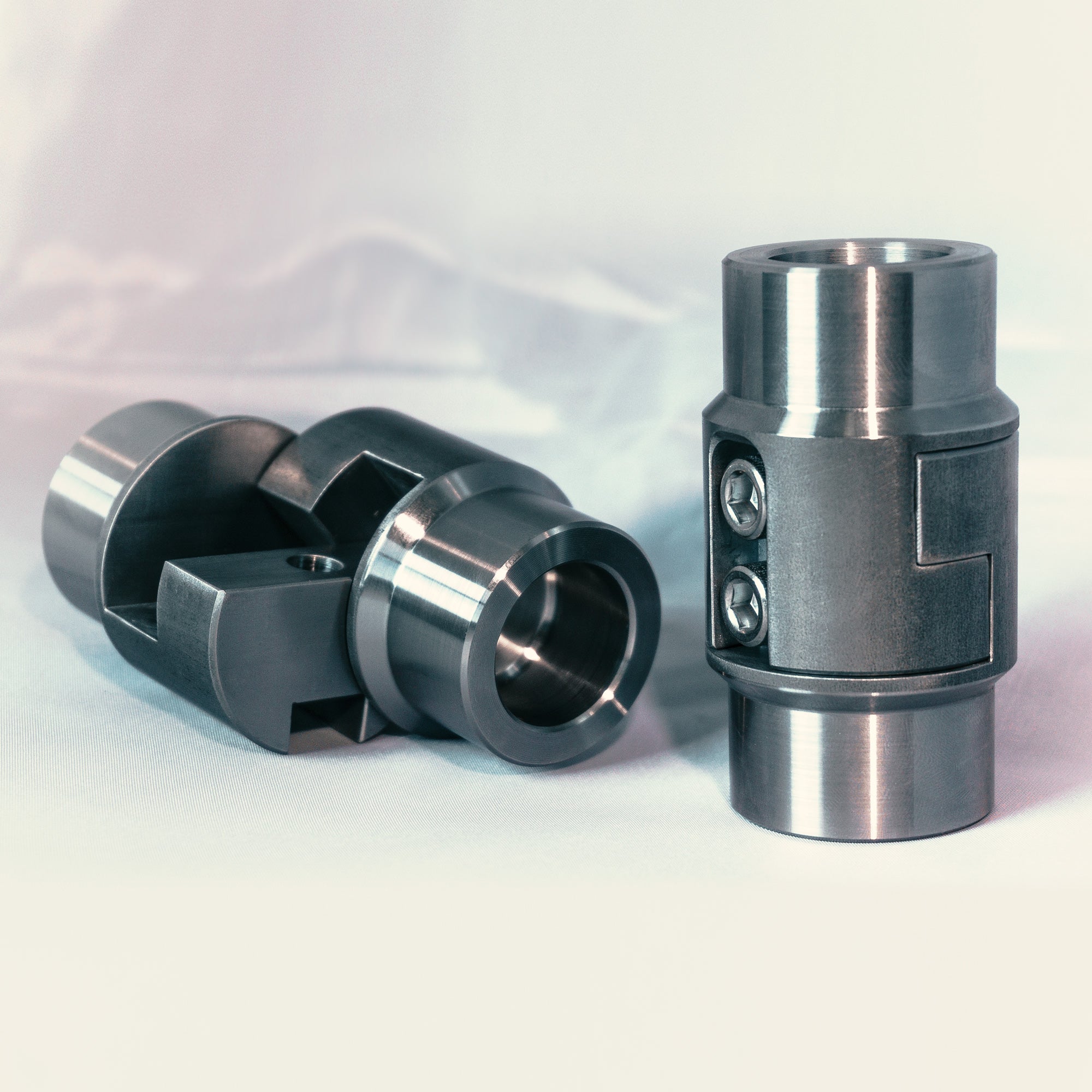 Interlocking ID Tube Clamp - 1.75"OD, 1.5"ID Made from 1018 steel