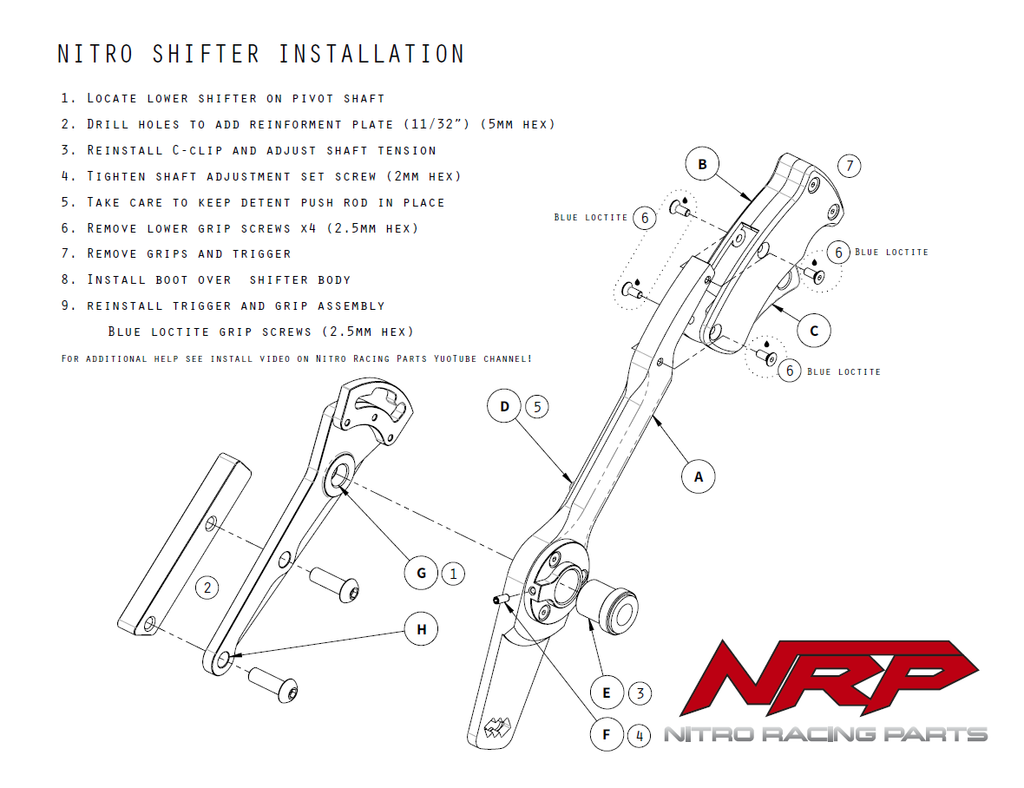 NRP Quick Shot Gated Shifter