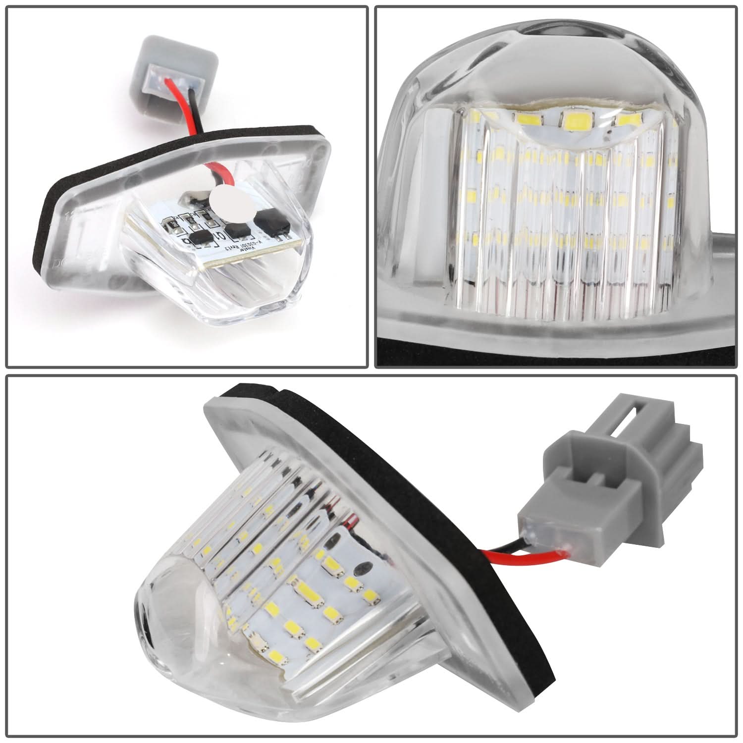 Multi-Year Honda LED License Plate Lamp - White