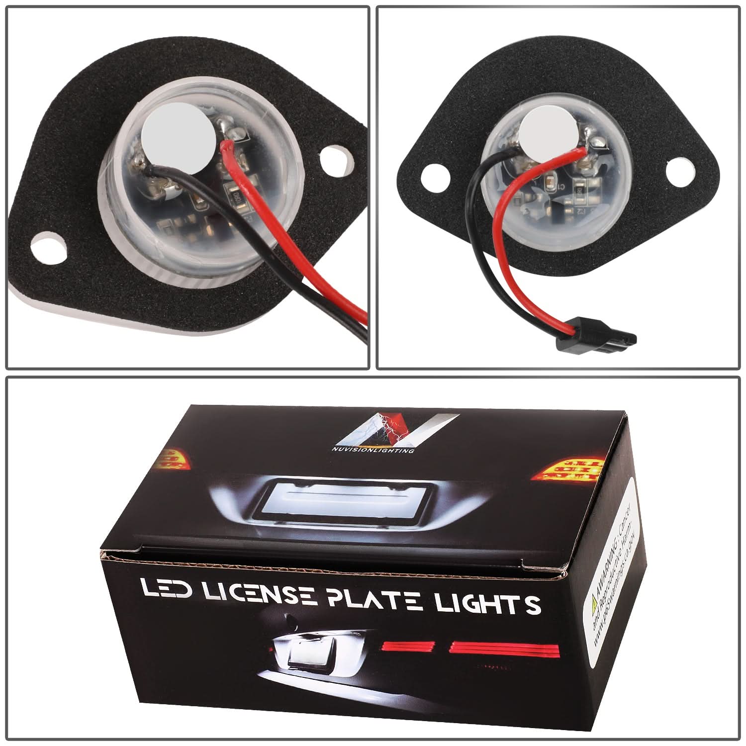 94-04 Ford Mustang LED License Plate Lamp - White