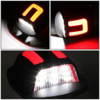 1994-2004 Nissan Xterra / Frontier LED License Plate Lamp White Red