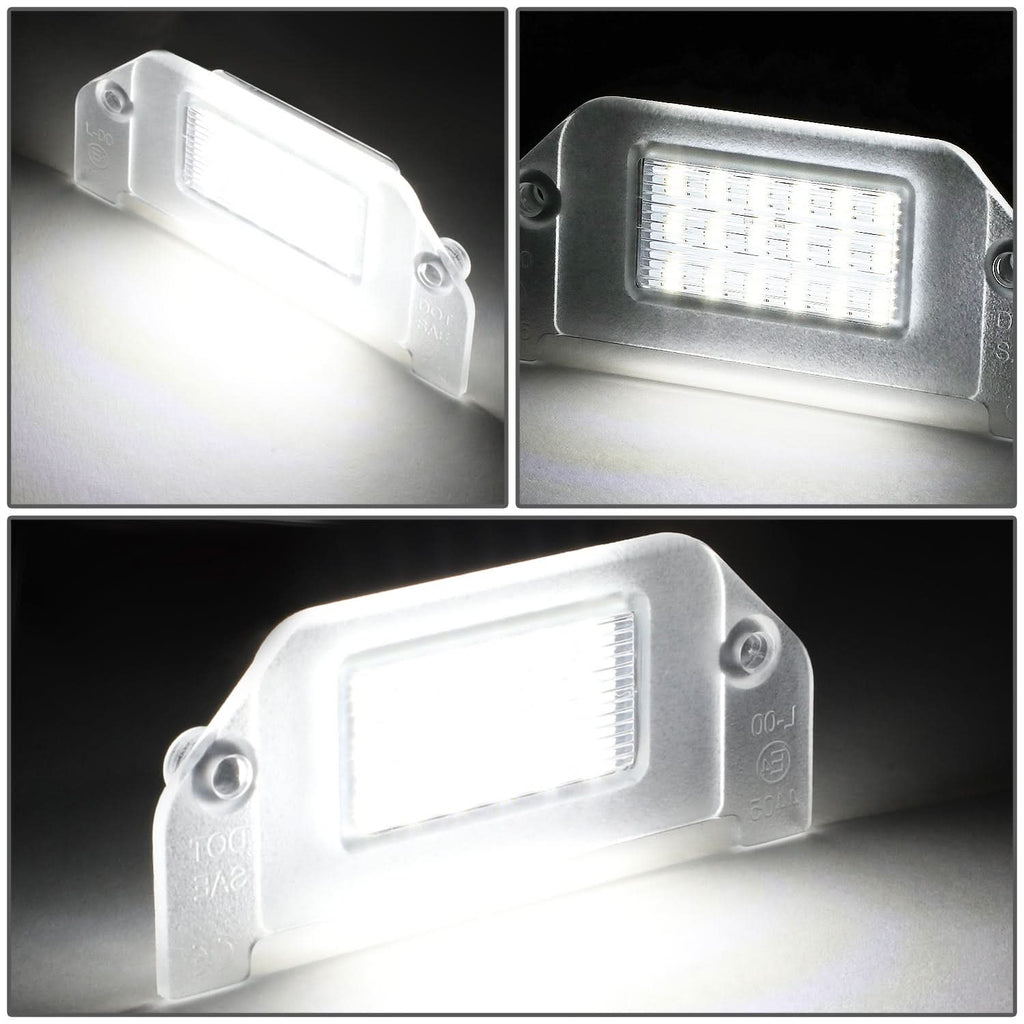 LED License Plate Lamp for Chrysler 300/Sebring Dodge Dart/Challenger/Avenger/Charger/Magnum - White