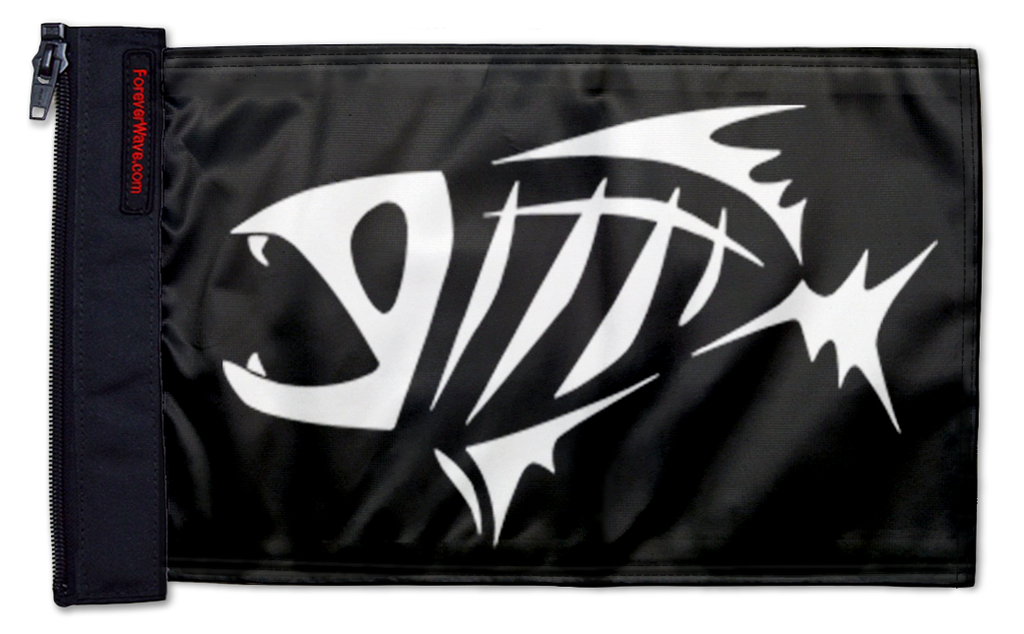 G Loomis 12"x18" Forever Wave Flag for Golf Carts