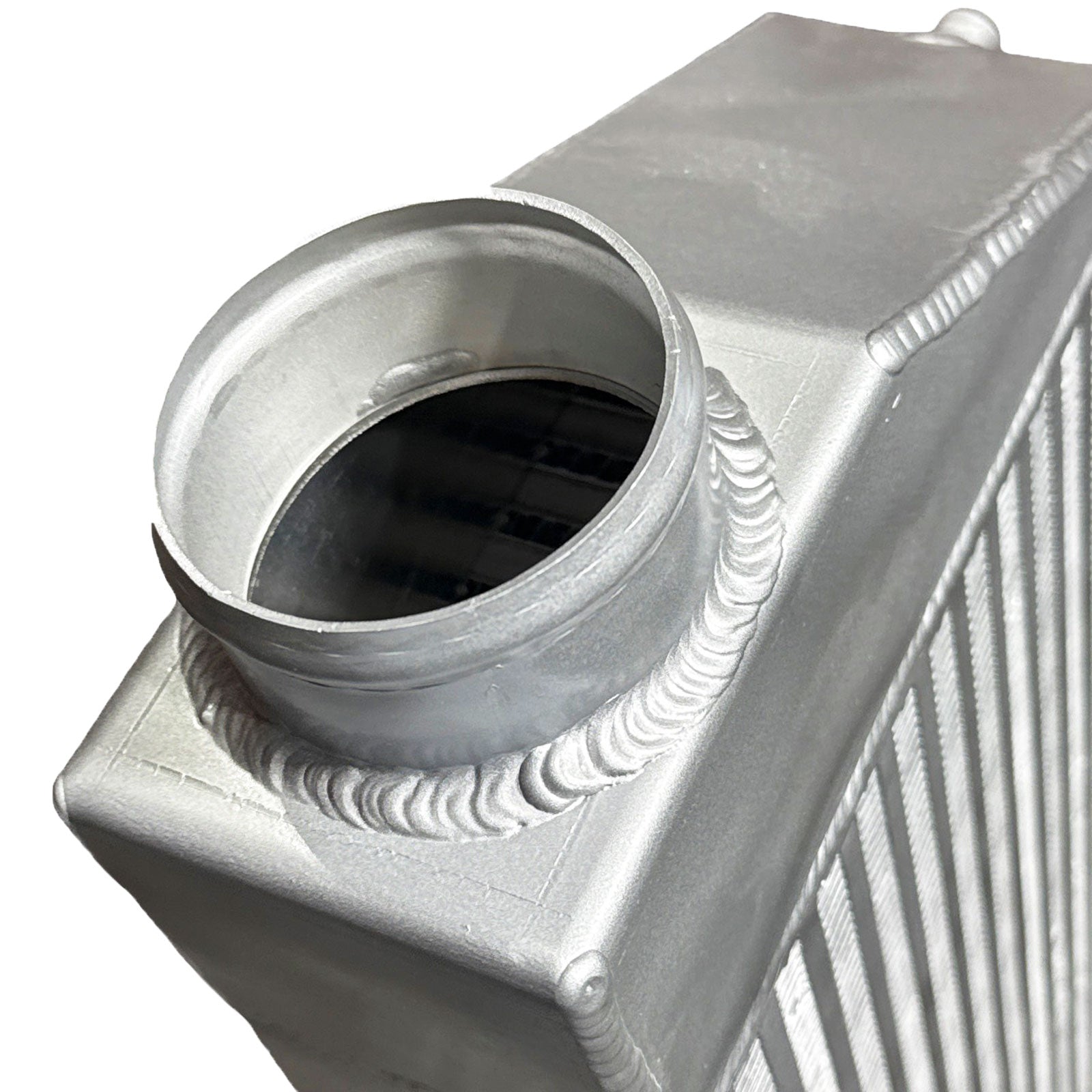Side Exit Backdoor Front Mount Intercooler Inlet Outlet Up to 850HP TIG Welds - Bull Boost Performance