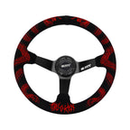 Ryu O Ken 350mm 3" Deep Dish 6-Bolt Steering Wheel Alcantara