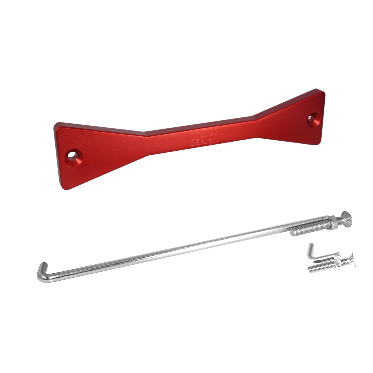 ZSPEC Battery Hold Down/Bracket for Infiniti G35/G37/Q50/Q60, Billet w/ Stainless Hardware