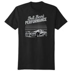 Bull Boost Performance Premium Automotive Cotton Crew Tee Shirts - Bull Boost Performance