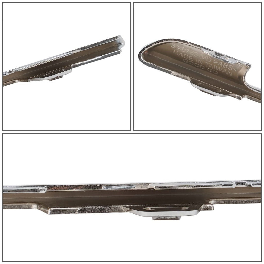13-15 BMW 7 Series F01 F02 F04 Front Right Bumper Grille Trim Chrome