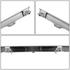 2011+ Mitsubishi Outlander Sport Chrome Front Bumper Grille Trim