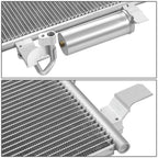 2016-2019 Nissan Titan XD AC Condenser - Aluminum