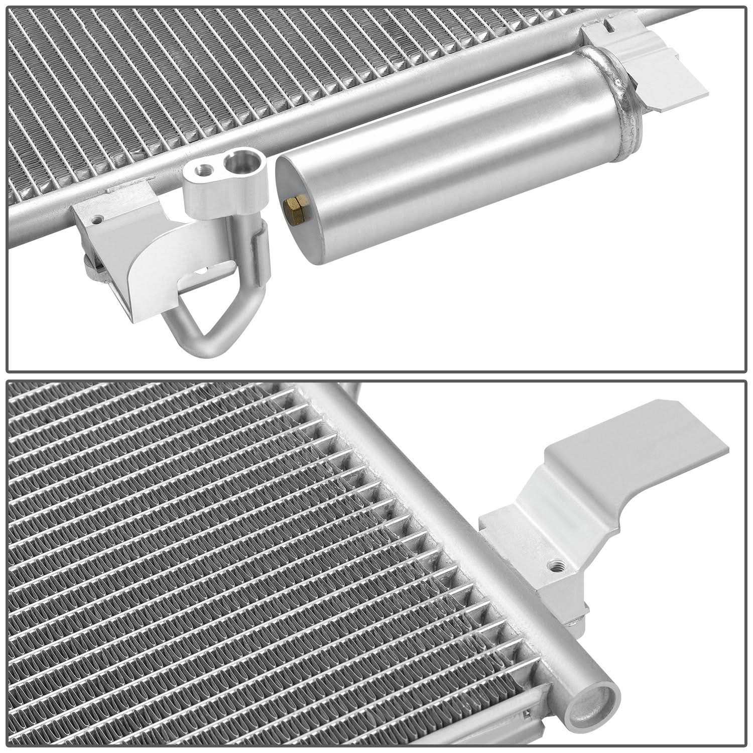 2016-2019 Nissan Titan XD AC Condenser - Aluminum