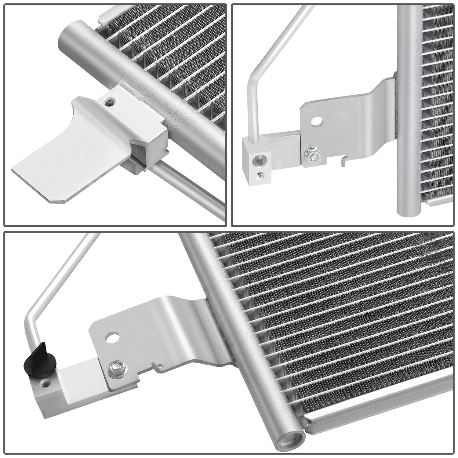 2016-2019 Nissan Titan XD AC Condenser - Aluminum