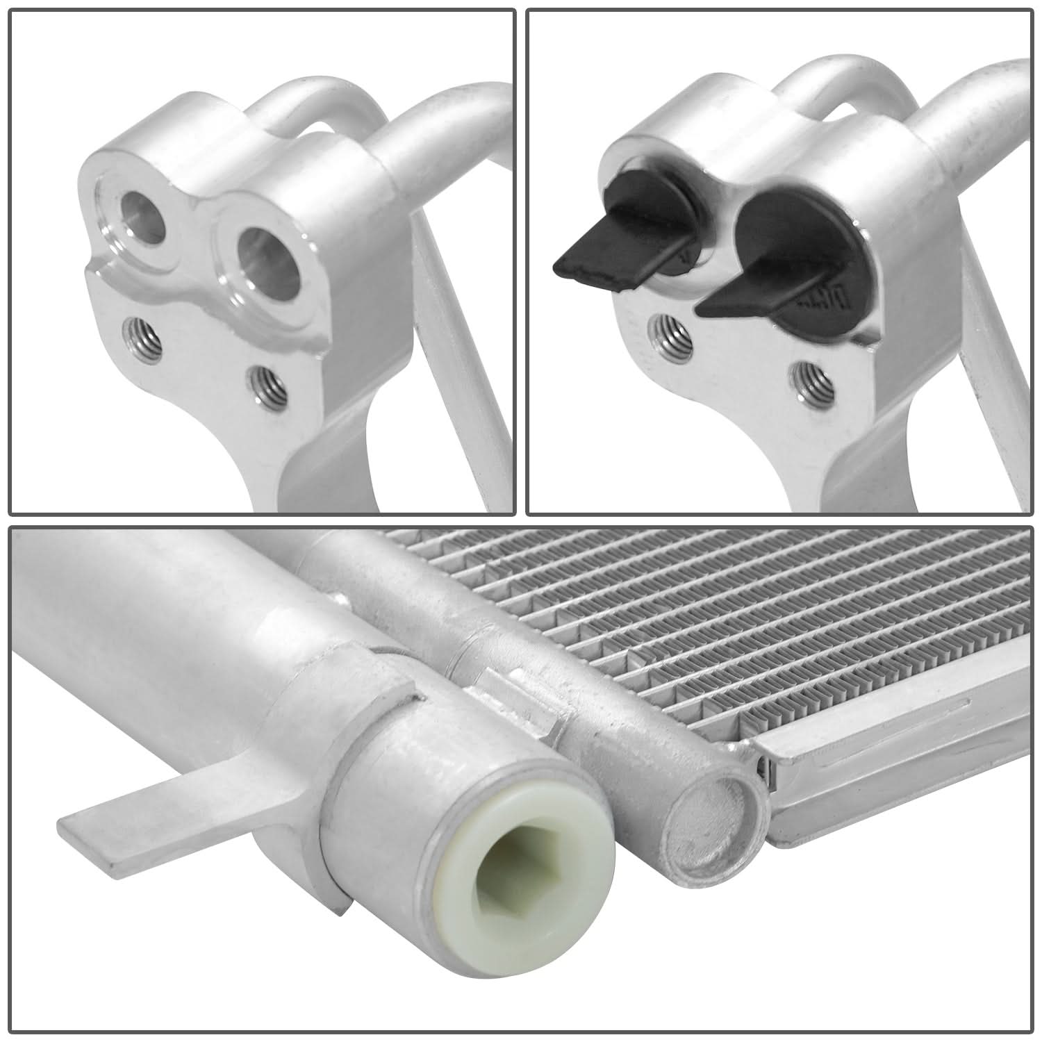 2019-2021 Hyundai Veloster AC Condenser - Aluminum