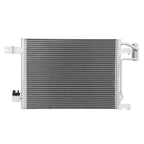 2007-2011 Jeep Wrangler AC Condenser - Manual Transmission - Aluminum