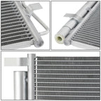 2014-2018 Hyundai Santa Fe Sport AC Condenser - Aluminum