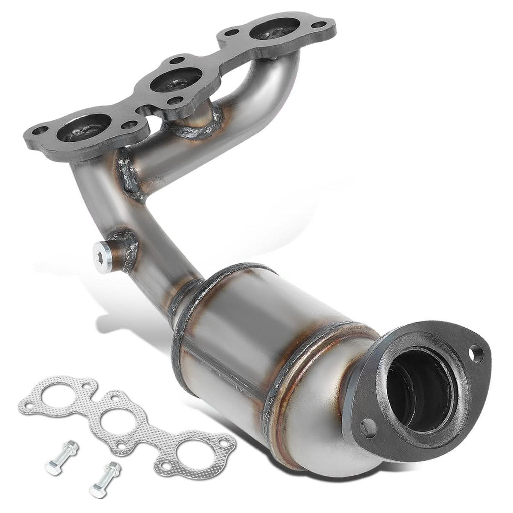 04-07 Toyota Highlander Left Catalytic Converter AWD 3.3L V6
