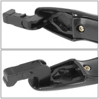 08-17 Mitsubishi Lancer Door Pull Handle w/ Cover & Key Hole Front Right