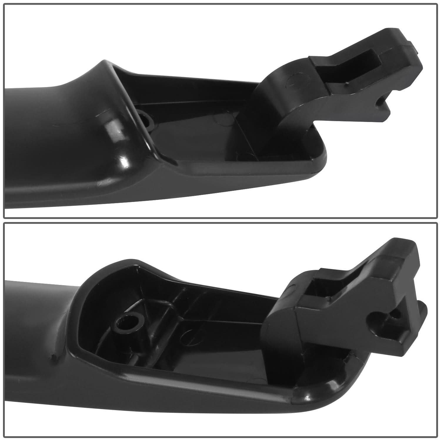 08-15 Nissan Rogue Front Left Door Pull Handle w/ Cover & Keyhole