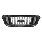 1993-1997 Ford Ranger/Bronco II Silver XLT Grille Assembly