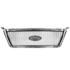 2004-2008 Ford F150 Lariat Style Front Grille Silver Chrome