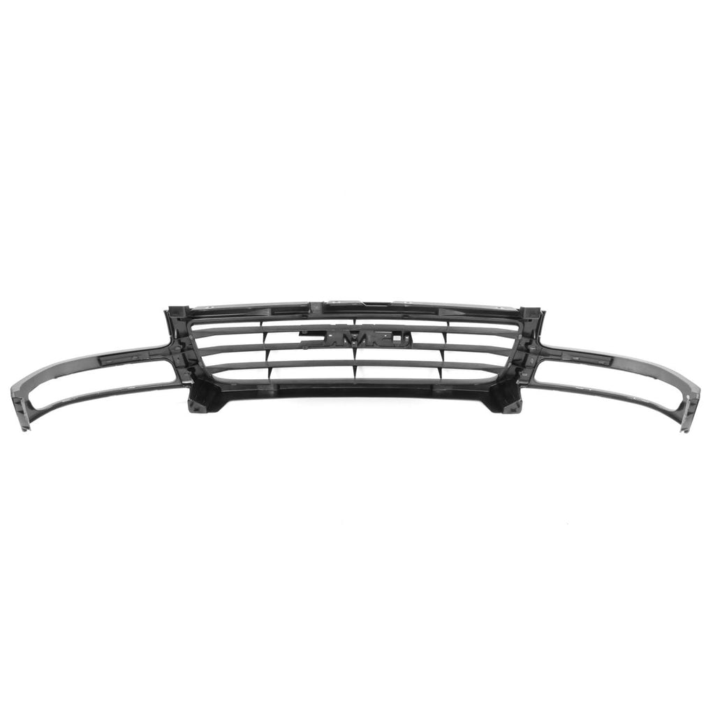 2003-2006 GMC Sierra GC Style Front Grille Assembly Matte Black