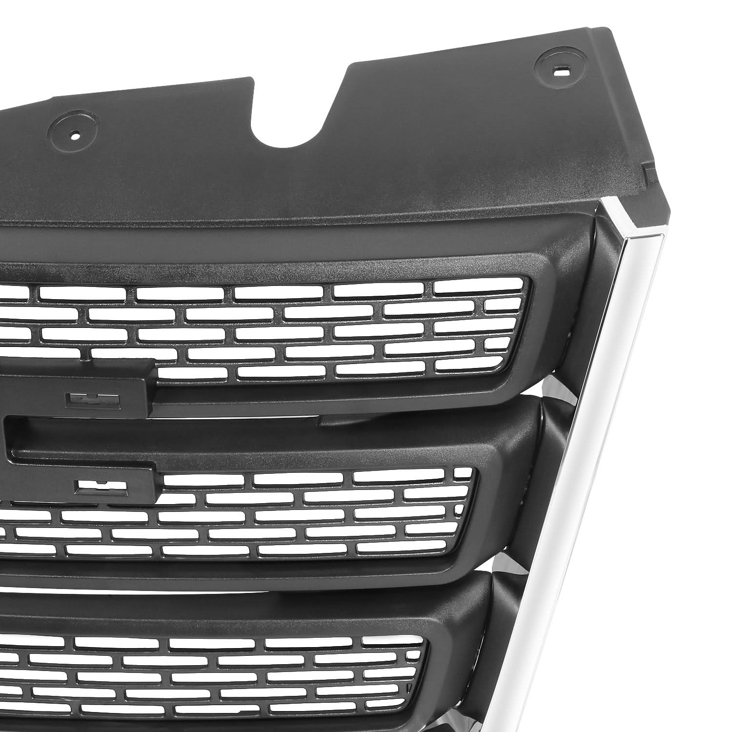 2010-2017 GMC Terrain SLE Front Grille Assembly Matte Black Chrome
