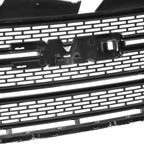 2010-2017 GMC Terrain SLE Front Grille Assembly Matte Black Chrome