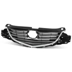 2013-2016 Mazda CX-5 OE Style Front Grille Painted Gray w/ Chrome