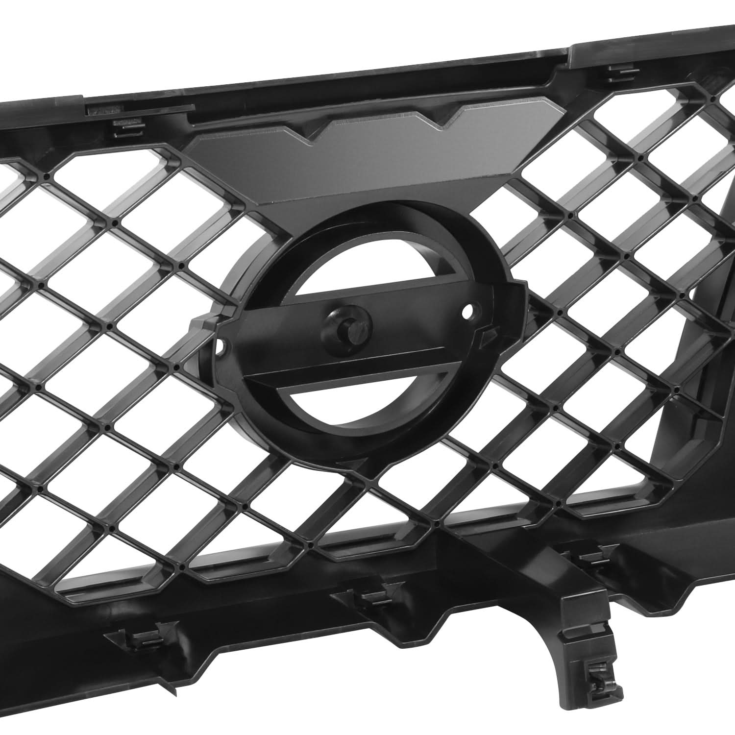 2004-2015 Nissan Titan/Armada Black Front Grille Assembly