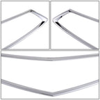 2018-2019 Acura TLX Grille Surround Trim Molding Chrome ABS