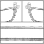 2014+ Jeep Cherokee Front Bumper Lower Grille Trim Molding Chrome