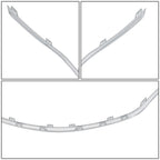 2015-2016 CR 200 Chrome Grille Trim Molding