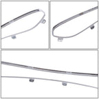 2010-2012 Ford Fusion Front Bumper Grille Molding Chrome Trim