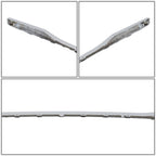 2013+ Honda Civic Front Bumper Lower Chrome Grille Trim Molding
