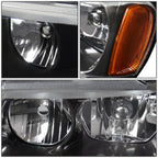 99-04 Jeep Grand Cherokee OE Style Right Headlight - Black Housing