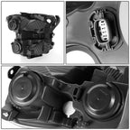 2015-2017 Ford F-150 OE Style Left Headlight Black Housing
