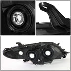 2011-2020 Toyota Sienna OE Style Left Headlight - Chrome Housing