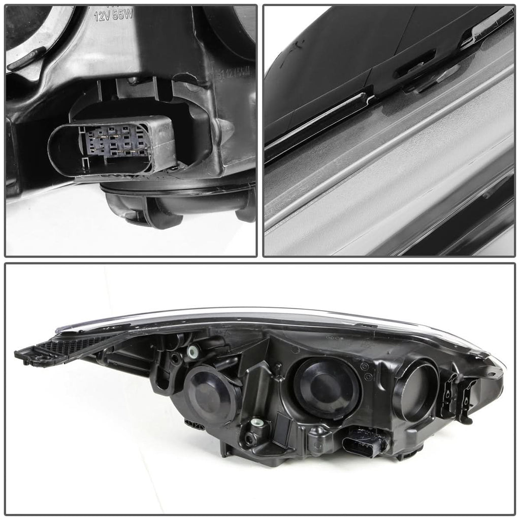 2012-2014 Ford Focus OE Style Halogen Headlight - Left Side