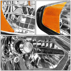 2006-2011 Hyundai Accent OE Style Right Side Headlight - Chrome