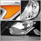 2016-2017 Honda Accord Sedan OE Style Halogen Headlights Left Side