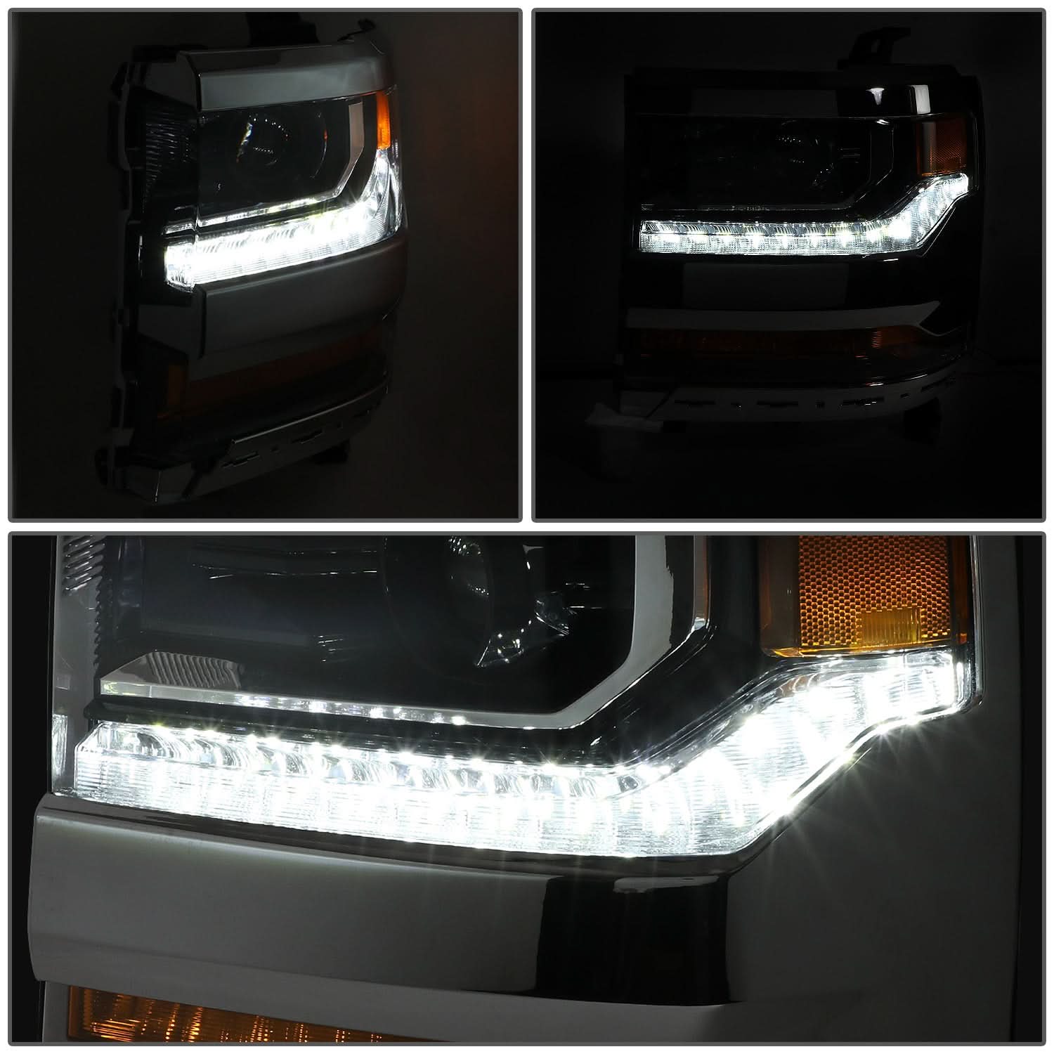 2016-2019 Chevrolet Silverado 1500 OE Style Headlight - Left