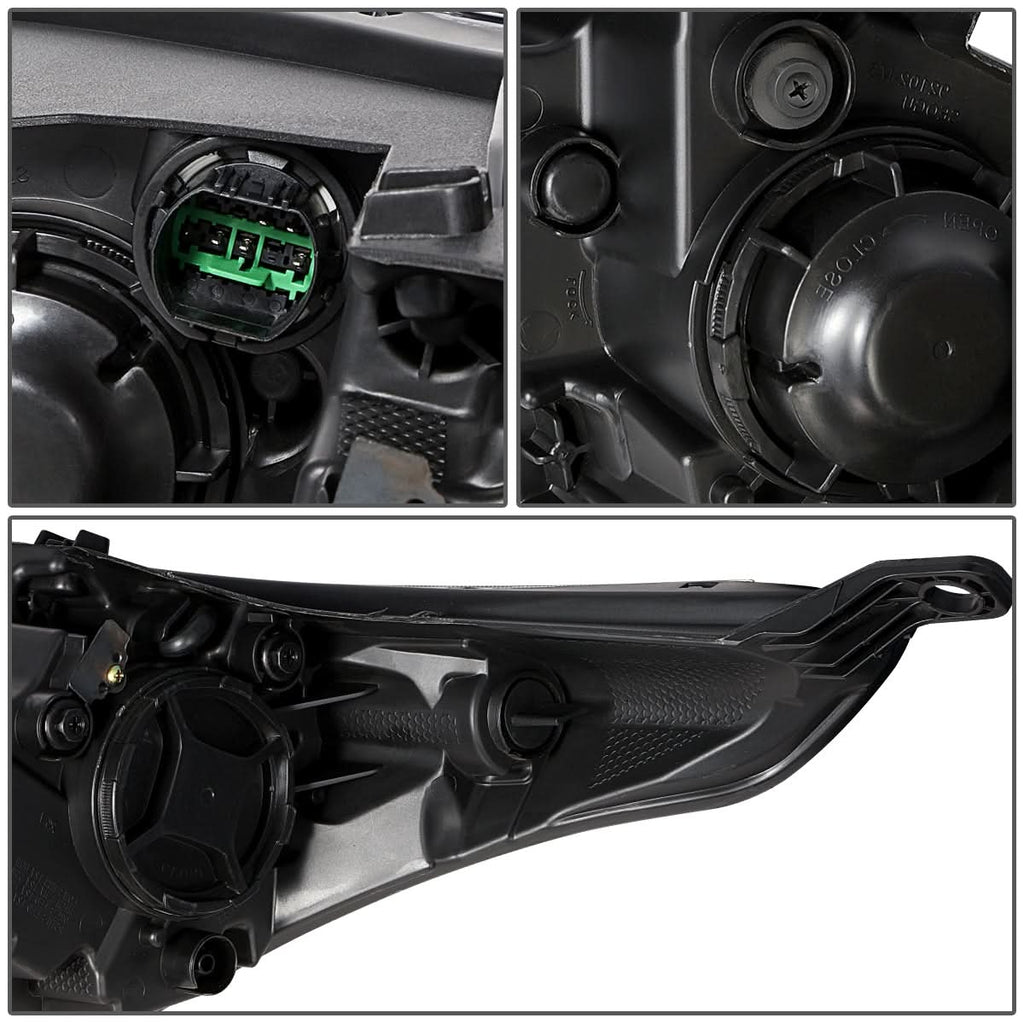 2019-2021 Kia Forte OE Style Right Headlight - Black