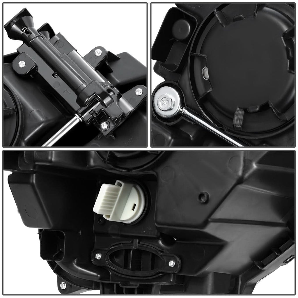 2019-2021 Hyundai Santa Fe OE Style Left Headlight - Black