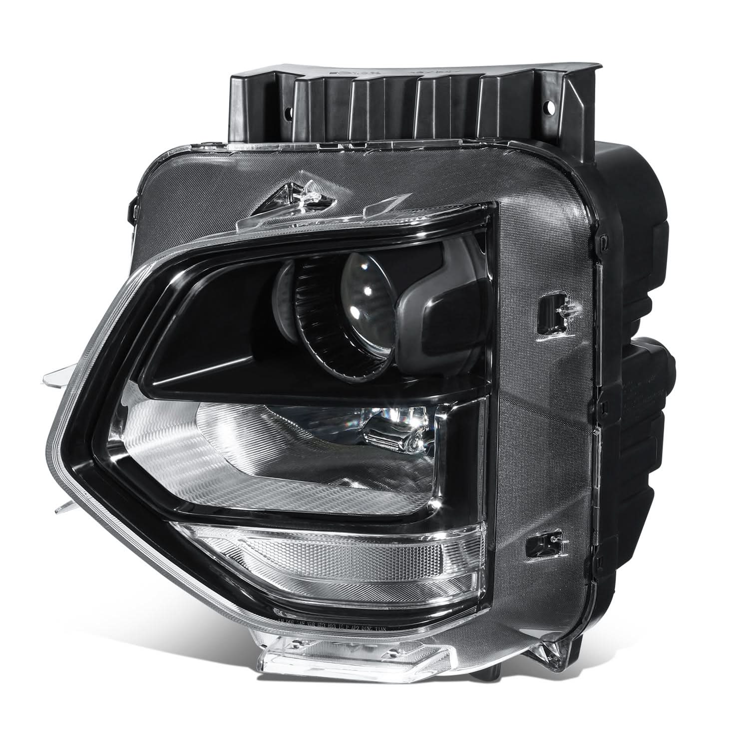 2019-2021 Hyundai Santa Fe OE Style Left Headlight - Black