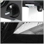 2010-2012 Nissan Sentra OE Style Left Black Headlight